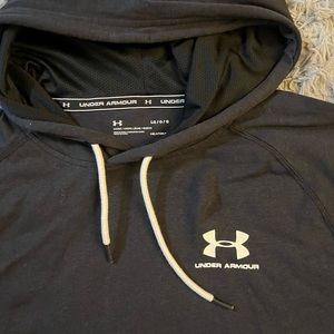 Mens under armour shirt with hoodie